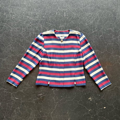 BORDER BLOUSE [S-2870]