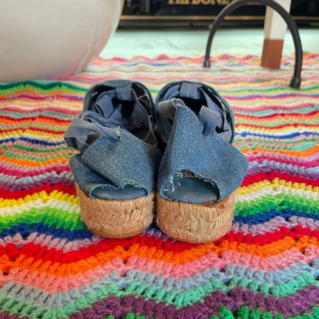 DENIM ESPADRILLES 24.0cm [S-3428]