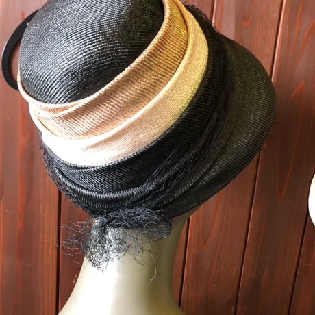 60’S TRICOLOR COLOR DESIGN HAT [S-3335]