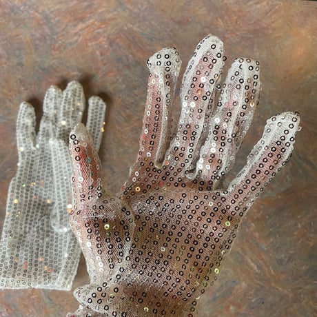 SPANGLE GLOVES [S-6142]