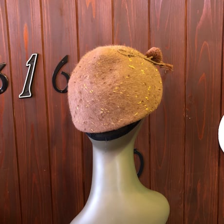 60’S DESIGN WOOL HAT [S-3065]