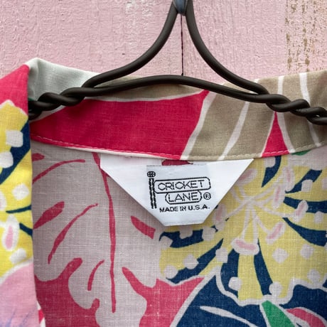 80’S HAWAIIAN SHIRT [S-7353]