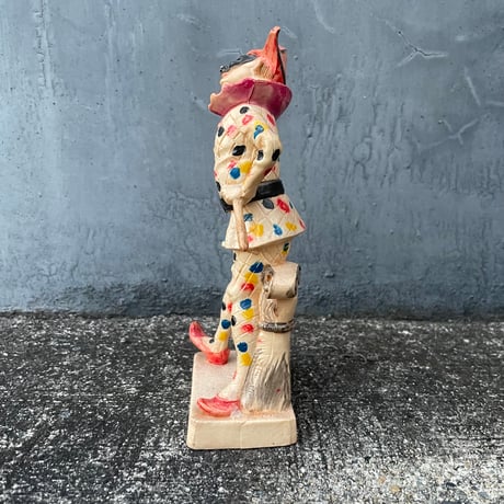 VINTAGE PIERROT ORNAMENT [J-209]
