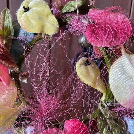 60‘S FLOWER HEAD DRESS [S-6389]
