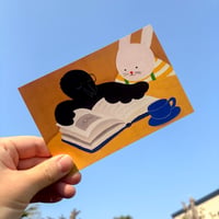 読書の時間　(ポストカード)