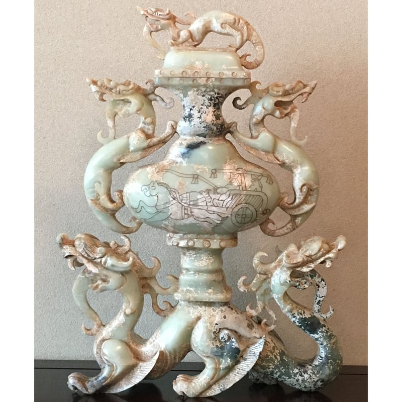 幻獣戯群玉壺＜出土品＞ | 古門堂