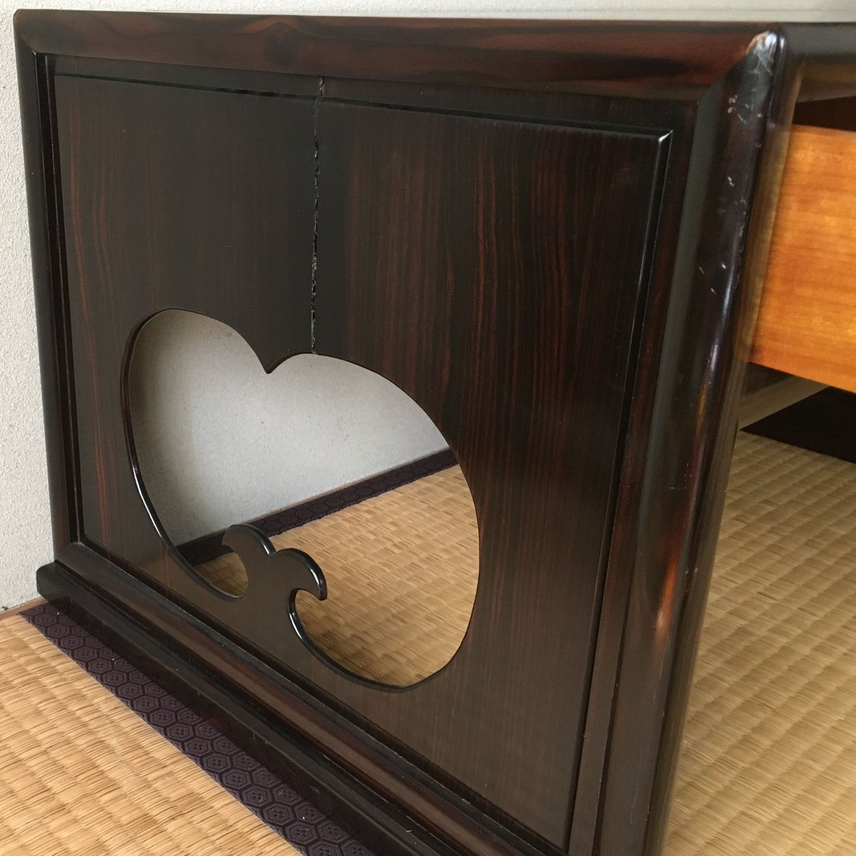 総黒檀文机 | 古門堂