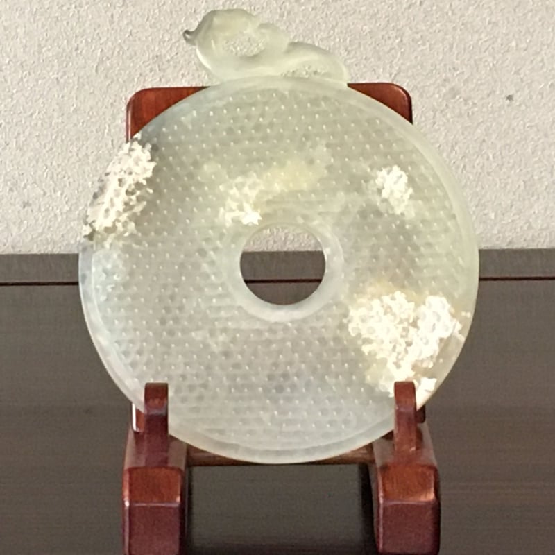 中国古美術品　砡 特大玉　福字龍鳳文玉壁 Amazon.co.jp: 中国微墨 龍翔鳳舞 429g 微州 胡開文監製 古墨