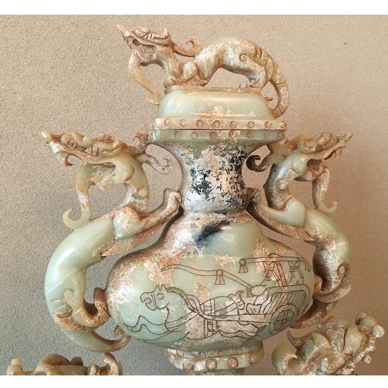 幻獣戯群玉壺＜出土品＞ | 古門堂