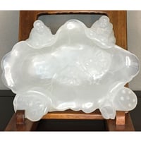 和田産羊脂玉製双頭獣筆洗 | 古門堂