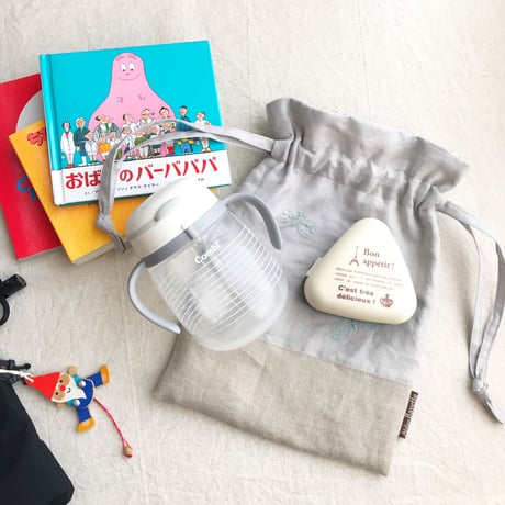 【印刷済】型紙【15】おやつ入れ巾着