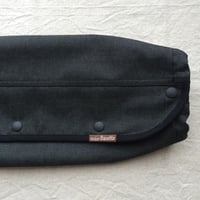 【過去作品】エルゴ収納パック：黒デニム
