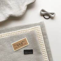 生地・タグセット：オーガニックコットン × ワッフル