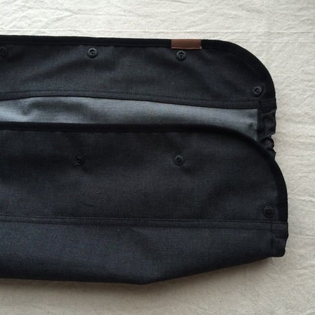 【過去作品】エルゴ収納パック：黒デニム