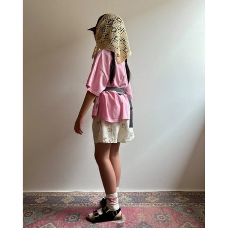 【26SSお取り寄せ / 90-150サイズ】 water bottle t shirt (pink)
