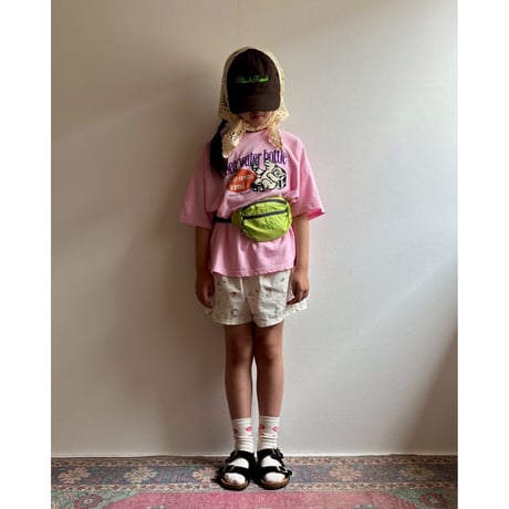 【26SSお取り寄せ / 90-150サイズ】 water bottle t shirt (pink)