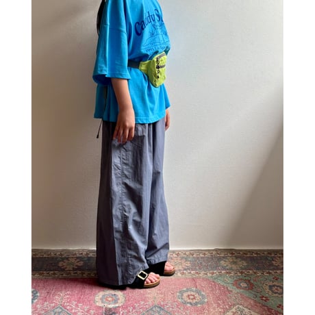 【26SSお取り寄せ / 90-150サイズ】 sara sara summer pants (blue)