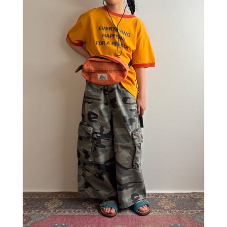 【26SSお取り寄せ / 90-150サイズ】 EVERYTHING t shirt (orange)