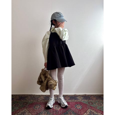 【即納 / KIDSサイズ】 dot sheer tights (2color)