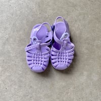 【KIDS-ADULT】 meduse jelly sandals (PURPLE)