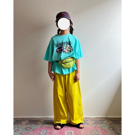 【26SSお取り寄せ / 90-150サイズ】 water bottle t shirt (mint)