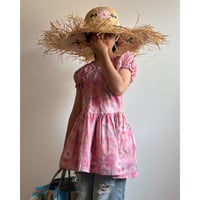 【26SSお取り寄せ / 120,140,150サイズ】 blooming floral mini dress (pink)