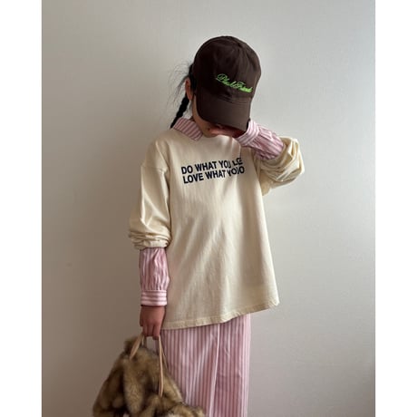 【即納 / 120サイズ】 picnic stripe pants (pink)