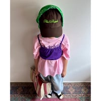 【26SSお取り寄せ / 90-150サイズ】 sandwich club bustier (purple)