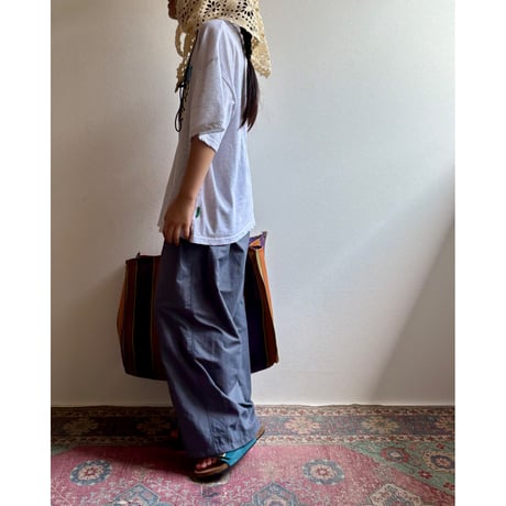 【26SSお取り寄せ / 90-150サイズ】 sara sara summer pants (blue)