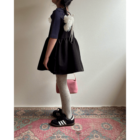 【即納 / KIDSサイズ】 dot sheer tights (2color)