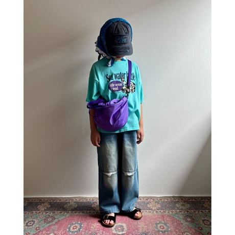 【26SSお取り寄せ / 90-150サイズ】 water bottle t shirt (mint)