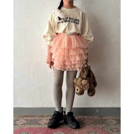 【即納 / KIDSサイズ】 dot sheer tights (2color)