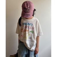 【26SSお取り寄せ / 90-160サイズ】 WISH t shirt (ivory)