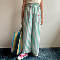 【SAMPLE / 120サイズ】 heart button marine pants