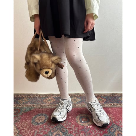 【即納 / KIDSサイズ】 dot sheer tights (2color)
