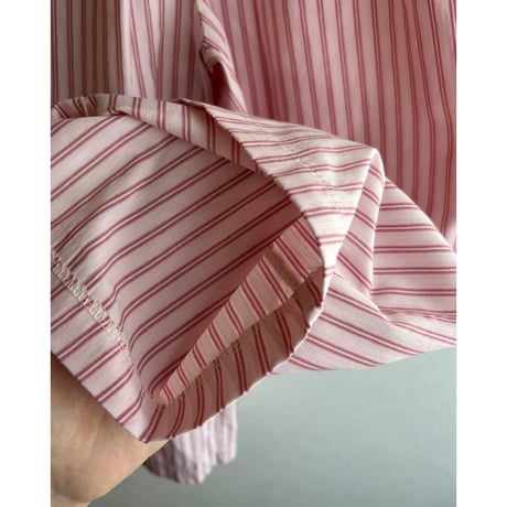 【即納 / 120サイズ】 picnic stripe pants (pink)
