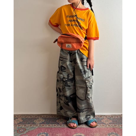 【26SSお取り寄せ / 90-150サイズ】 EVERYTHING t shirt (orange)