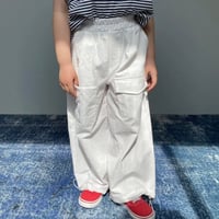 【OUTLET / 90,110サイズ】 white cargo pt