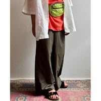 【26SSお取り寄せ / 90-150サイズ】 sara sara summer pants (khaki)
