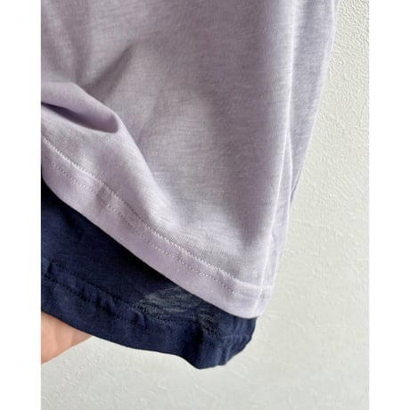 【26SSお取り寄せ / 90-160サイズ】 tank layered tops (white)