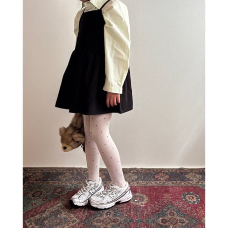 【即納 / KIDSサイズ】 dot sheer tights (2color)