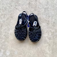 【KIDS-ADULT】 meduse jelly sandals (BLACK)