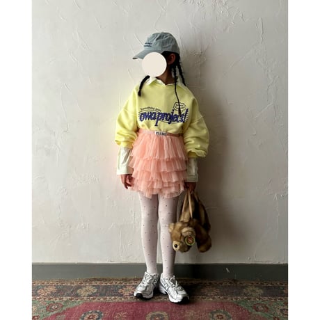 【即納 / KIDSサイズ】 dot sheer tights (2color)