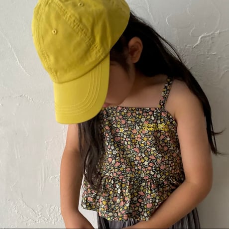 【即納 / 100,120サイズ】 floral cami tops