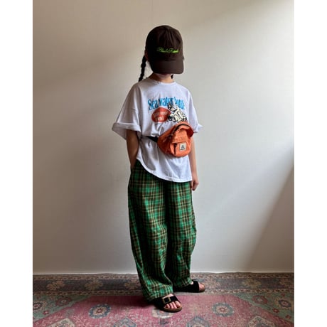【26SSお取り寄せ / 90-150サイズ】 water bottle t shirt (white melange)