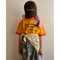 【26SSお取り寄せ / 90-150サイズ】 EVERYTHING t shirt (orange)