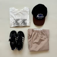 【即納 / 130,ADULTサイズ】 funny dog tee (ivory)