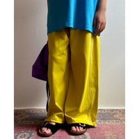 【26SSお取り寄せ / 90-150サイズ】 trail line pants (yellow)