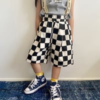 【OUTLET / 80サイズ】 checker short pt