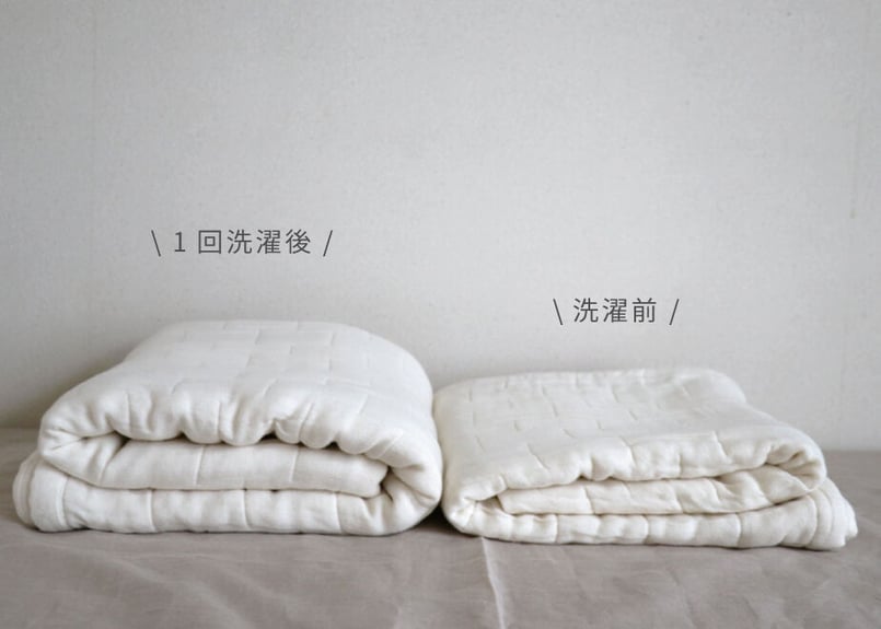 8重ガーゼブランケット / Organic Cotton Gauze Blanket | Sa